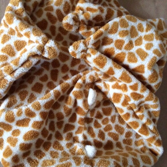 Angel Dear Brown Giraffe Plush Baby Security Blanket Eyes Closed Soft Toy Lovey - Picture 12 of 12